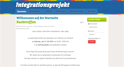 Desktop Screenshot of integrationsprojekt.fassbender.eu